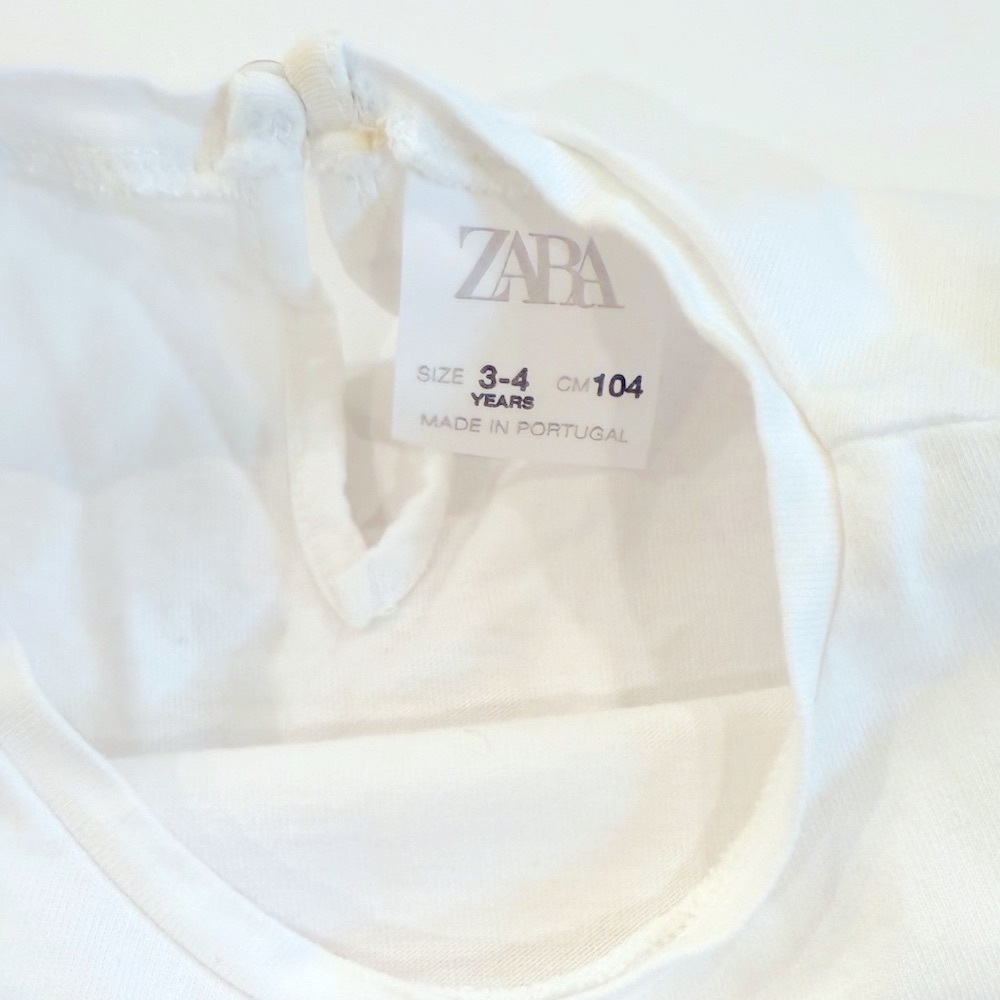 Zara 3-4T Tulle Sleeve Top - Picture 5 of 7